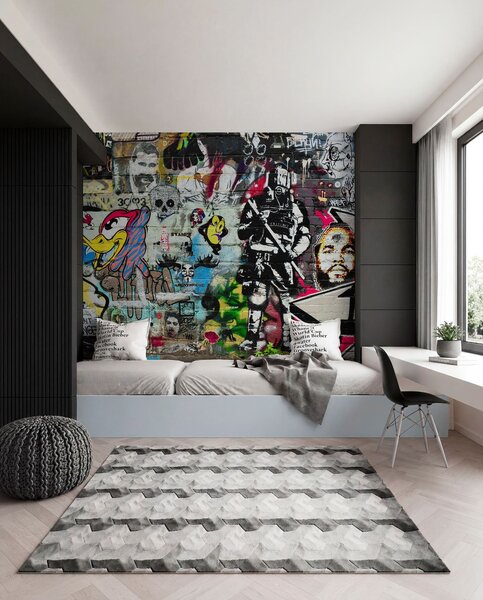 Fototapety Graffiti, umění a písmo, Fototapety teen room, Fototapety pro dospívajícího chlapce, u12434 : uwalls.cz