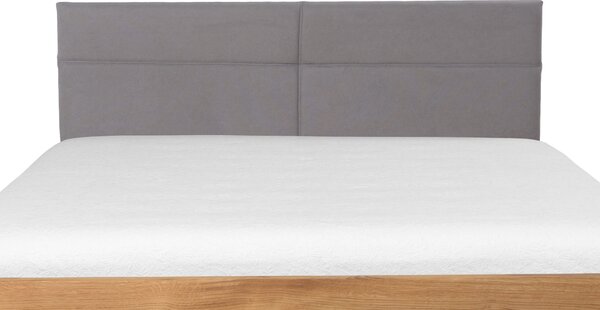 Manželská postel Verona 180x200 v kombinaci dub a kov (několik barevných variant)