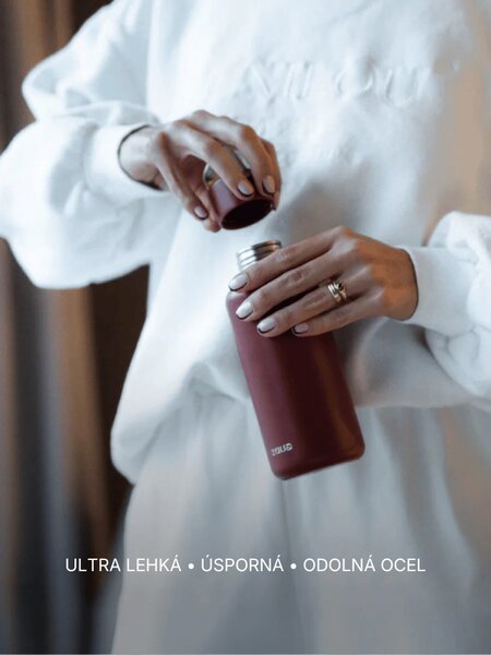 Lehká nerezová lahev EQUA Timeless Sorbeto 600 ml a 1000 ml Objem: 1000 ml