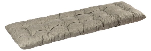 Bellatex Sedák na lavici prošívaný Hnědá, šedá rozměr 40x150 cm