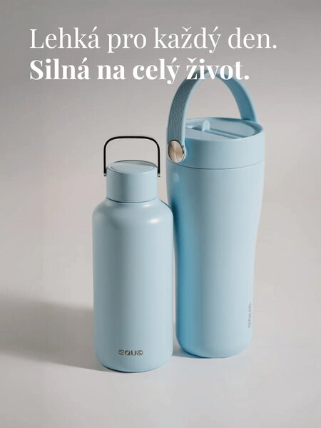 Lehká nerezová lahev EQUA Timeless Lido 600 ml