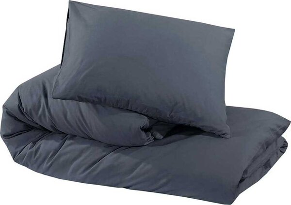 VidaXL Sada ložního prádla 260 x 240 cm bavlna [136052] Barva: modrá a šedá