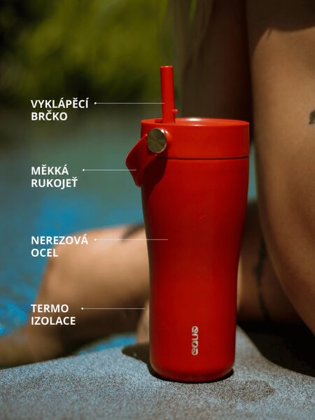 Termohrnek EQUA Carry Cup Pomodoro 600 ml