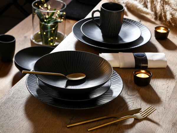 KOMBINOVANÁ SOUPRAVA, 24dílné, kamenina Creatable - Online Only nádobí, Online Only