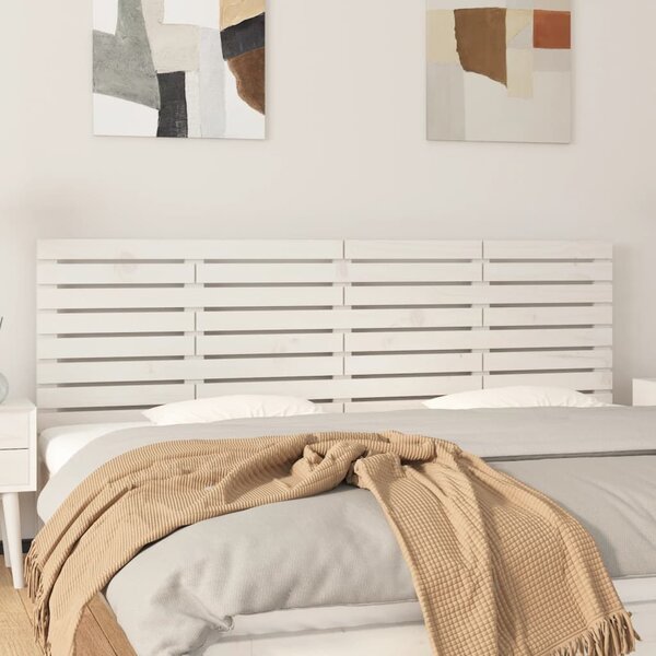VidaXL Nástěnné čelo postele 166 x 3 x 63 cm masivní borové dřevo [844503] Barva: Přírodní