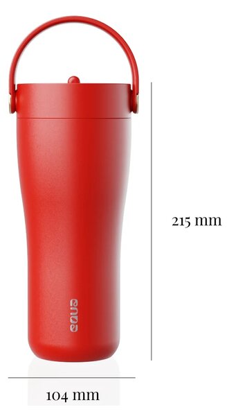 Termohrnek EQUA Carry Cup Pomodoro 600 ml