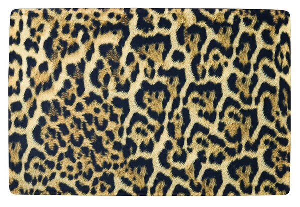 Interiérová rohožka s motivem kůže leoparda - 75*50*1cm