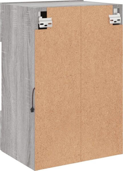 VidaXL Nástěnná TV skříňka s LED osvětlením 40x30x60,5 cm [837082] Barva: Bílá