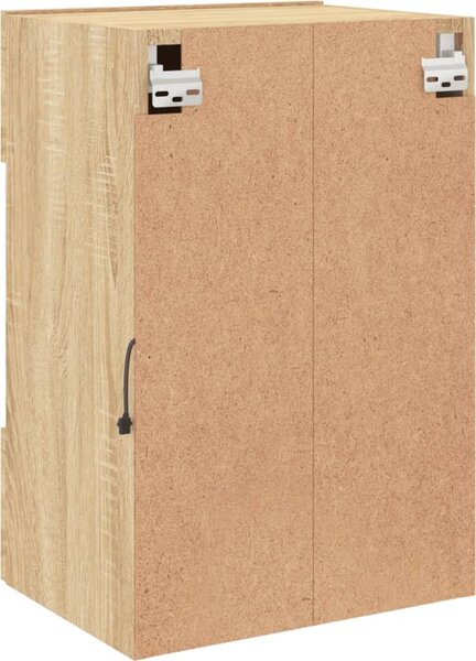 VidaXL Nástěnná TV skříňka s LED osvětlením 40x30x60,5 cm [837082] Barva: Bílá