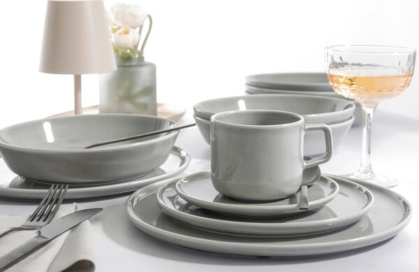 KOMBINOVANÁ SOUPRAVA, 30dílné, kamenina Creatable - Online Only nádobí, Online Only