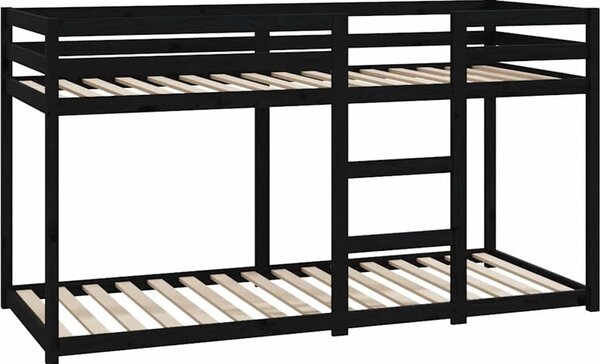 VidaXL Patrová postel 80 x 200 cm masivní borové dřevo [821653] Barva: Přírodní