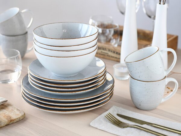 KOMBINOVANÁ SOUPRAVA, 16dílné, porcelán Creatable - Online Only nádobí, Online Only