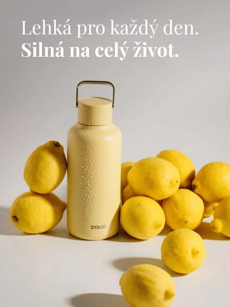 Lehká nerezová lahev EQUA Timeless Sorbeto 600 ml a 1000 ml Objem: 1000 ml