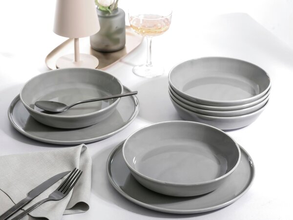 KOMBINOVANÁ SOUPRAVA, 30dílné, kamenina Creatable - Online Only nádobí, Online Only