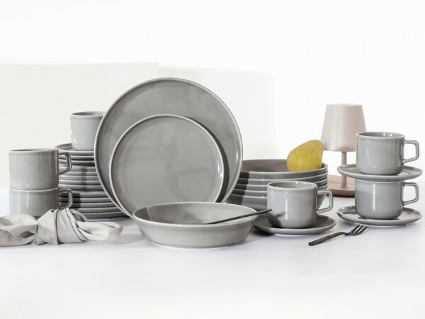 KOMBINOVANÁ SOUPRAVA, 30dílné, kamenina Creatable - Online Only nádobí, Online Only