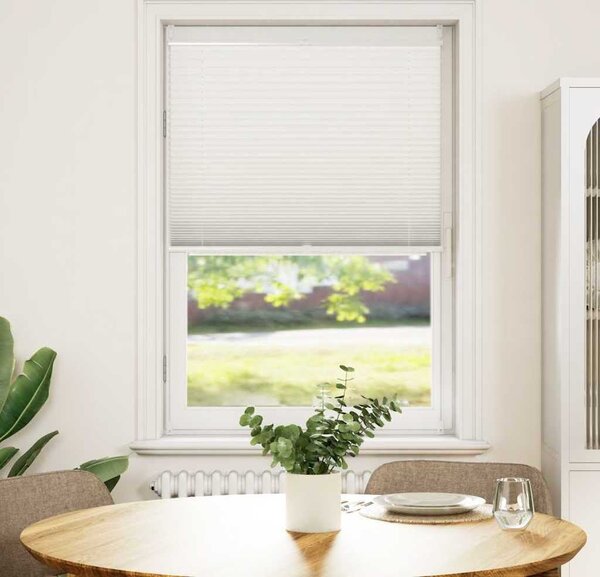 VidaXL Plisované žaluzie / rolety Plisse 70 x 125 cm - [240598] Barva: Bílá