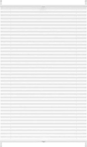 VidaXL Plisované žaluzie / rolety Plisse 70 x 125 cm - [240598] Barva: Bílá