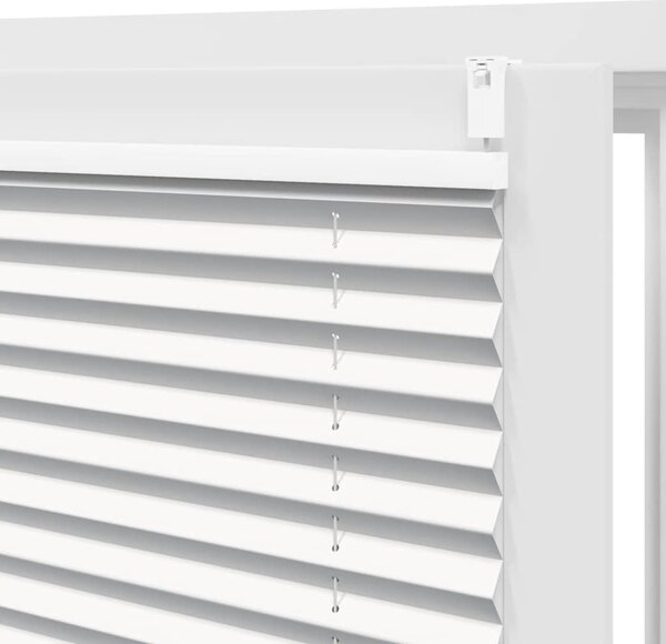 VidaXL Plisované žaluzie / rolety Plisse 50 x 150 cm - [240591] Barva: Bílá