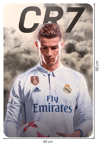 Textilní samolepka na zeď "Cristiano Ronaldo"
