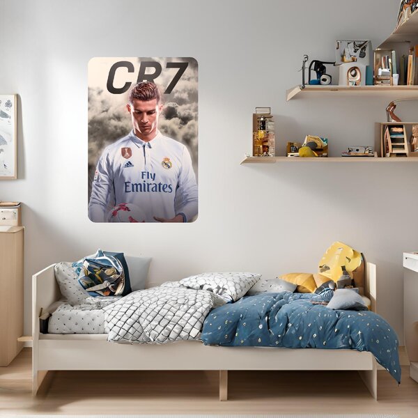 Textilní samolepka na zeď "Cristiano Ronaldo"