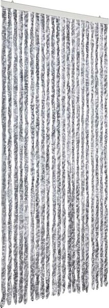 VidaXL Závěs proti hmyzu 90 x 200 cm žinylka [315127] Barva: béžová a hnědá