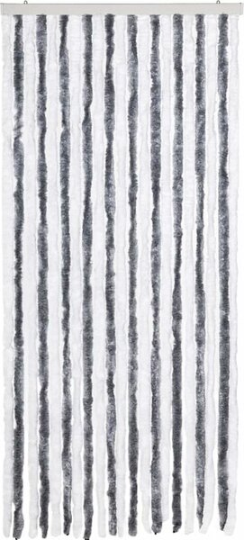 VidaXL Závěs proti hmyzu 90 x 200 cm žinylka [315127] Barva: béžová a hnědá