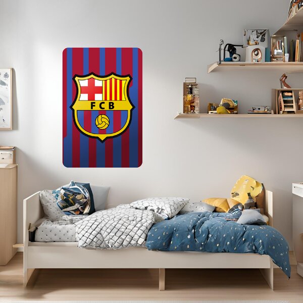 Textilní samolepka na zeď "FC Barcelona"