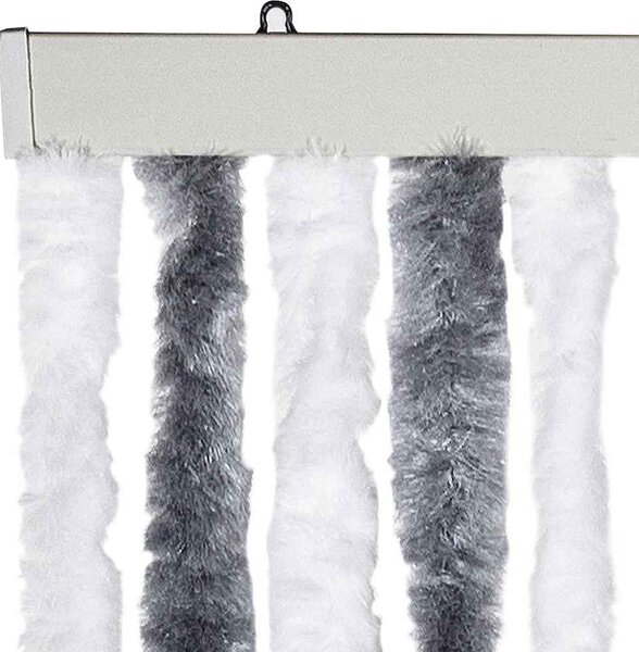 VidaXL Závěs proti hmyzu 90 x 200 cm žinylka [315127] Barva: béžová a hnědá