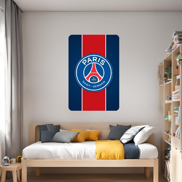 Textilní samolepka na zeď "Paris Saint-Germain FC"