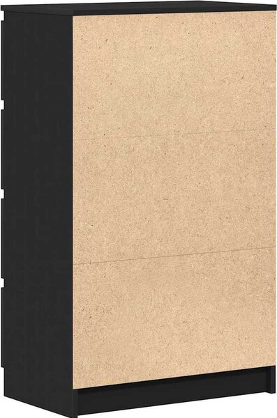 VidaXL Příborník 60 x 35 x 98,5 cm kompozitní dřevo [800532] Barva: Černý dub