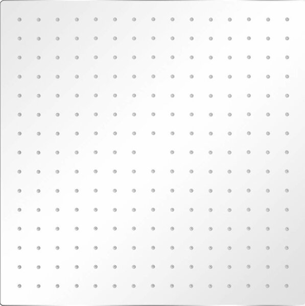 VidaXL Dešťová sprchová hlavice nerezová ocel 40x40 cm čtvercová [142162] Barva: Černá