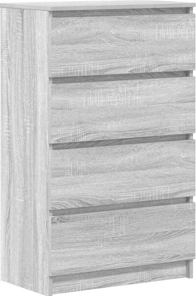 VidaXL Příborník 60 x 35 x 98,5 cm kompozitní dřevo [800532] Barva: Černý dub