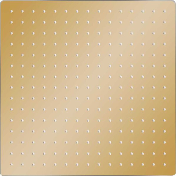 VidaXL Dešťová sprchová hlavice nerezová ocel 40x40 cm čtvercová [142162] Barva: Černá