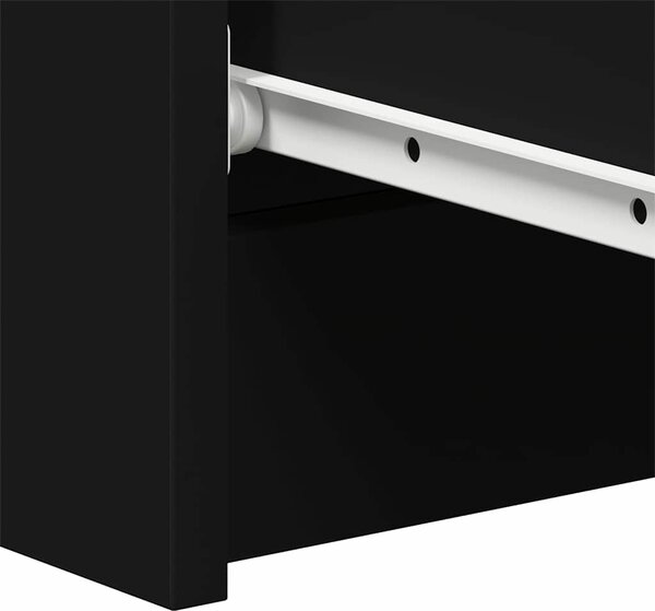 VidaXL Příborník 60 x 35 x 98,5 cm kompozitní dřevo [800532] Barva: Černý dub