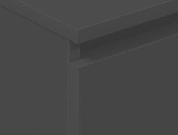 VidaXL Příborník 60 x 35 x 98,5 cm kompozitní dřevo [800532] Barva: Černý dub