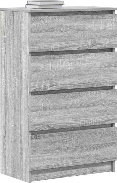 VidaXL Příborník 60 x 35 x 98,5 cm kompozitní dřevo [800532] Barva: Černý dub