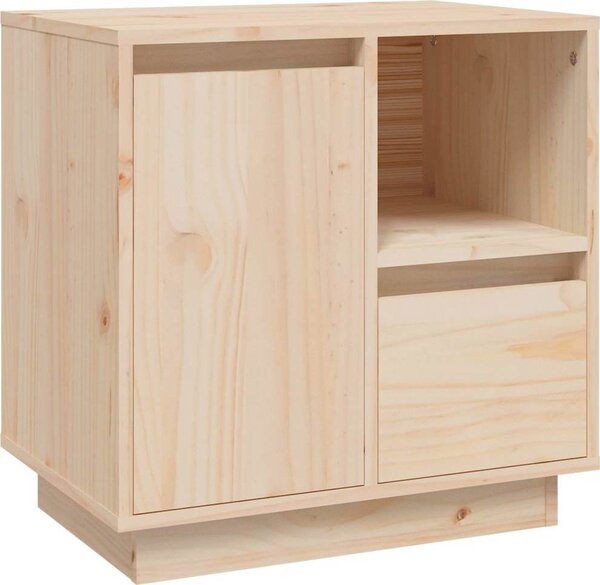 VidaXL Noční stolek 50 x 34 x 50 cm masivní borové dřevo [814479] Barva: medová hnědá