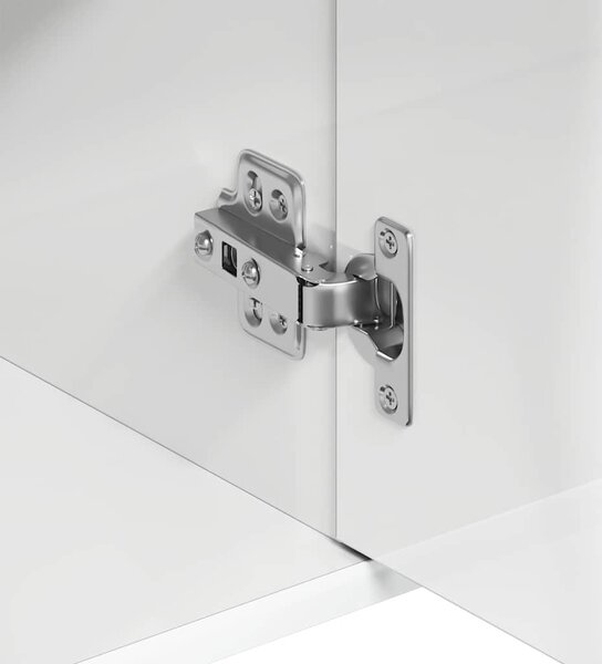 VidaXL Příborník 88 x 30 x 70 cm kompozitní dřevo [800681] Barva: Bílá