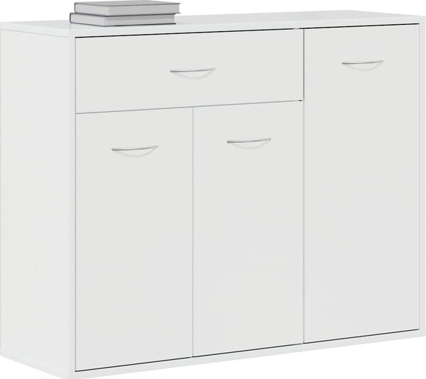 VidaXL Příborník 88 x 30 x 70 cm kompozitní dřevo [800681] Barva: Bílá