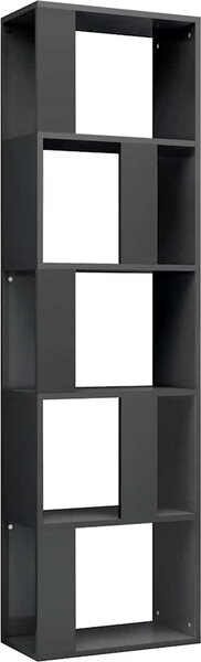 VidaXL Knihovna/zástěna 45 x 24 x 159 cm [800111] Barva: Černý dub