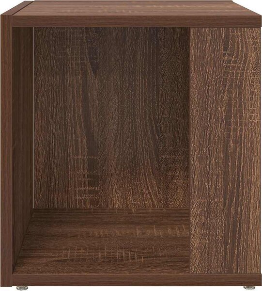 VidaXL Odkládací stolek 33 x 33 x 34,5 cm kompozitní dřevo [816022] Barva: dub sonoma