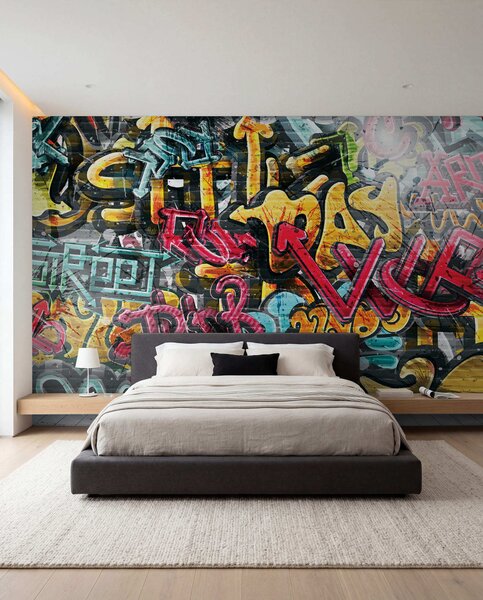 Fototapety Art paint, paint a graffiti, Fototapety teen room, Fototapety pro dospívajícího chlapce, u56045 : uwalls.cz