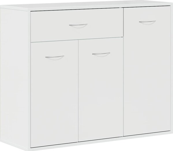 VidaXL Příborník 88 x 30 x 70 cm kompozitní dřevo [800681] Barva: Bílá