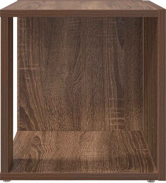 VidaXL Odkládací stolek 33 x 33 x 34,5 cm kompozitní dřevo [816022] Barva: dub sonoma