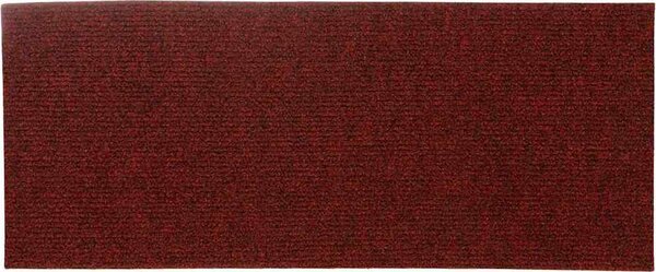 VidaXL Schodové rohože samolepicí 15 ks 60 x 25 cm obdélníkové [326916] Barva: Tmavě šedá