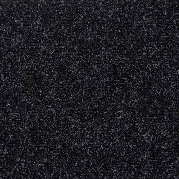 VidaXL Schodové rohože samolepicí 15 ks 60 x 25 cm obdélníkové [326916] Barva: Tmavě šedá