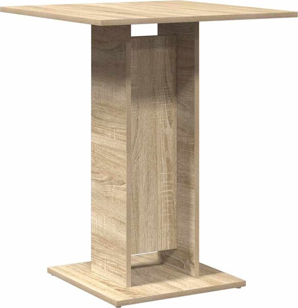 VidaXL Bistro stůl 60x60x75 cm, dřevěné podlahy [802102] Barva: Betonová šedá