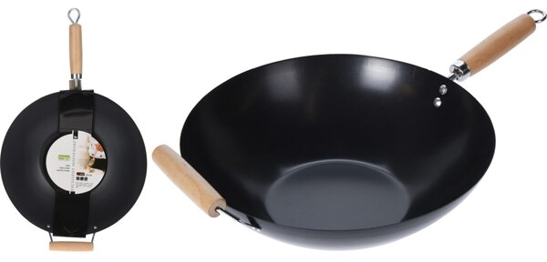 Pánev WOK ocel průměr 35 cm