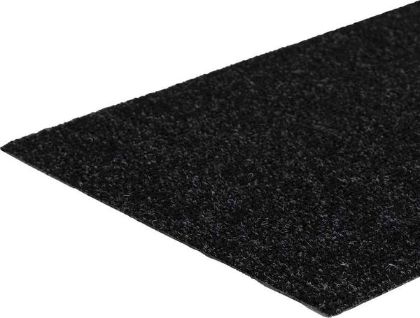 VidaXL Schodové rohože samolepicí 15 ks 60 x 25 cm obdélníkové [326916] Barva: Tmavě šedá