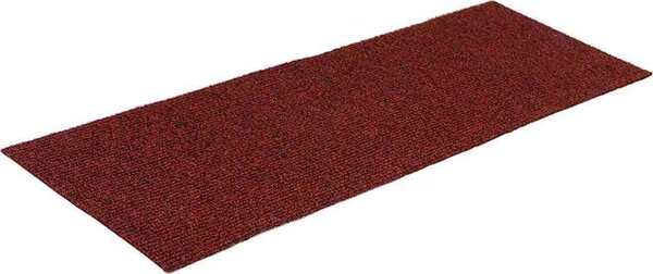VidaXL Schodové rohože samolepicí 15 ks 60 x 25 cm obdélníkové [326916] Barva: Tmavě šedá